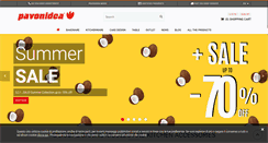 Desktop Screenshot of pavonidea.com