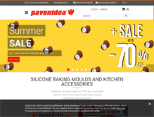 Tablet Screenshot of pavonidea.com